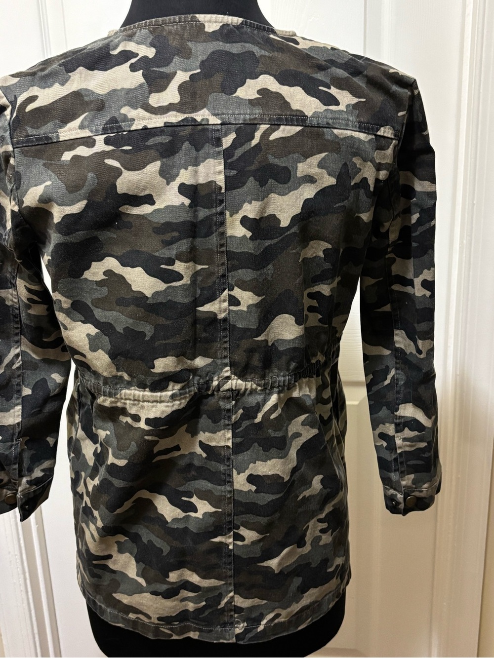 SHEIN Girls Camo Utility Jacket Size 11-12 Years 11-12Y EUR 152 Kids Cargo Coat - Picture 5 of 6